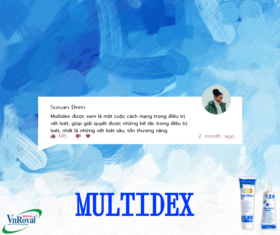 Multidex - revolution in the treatment of ulcers